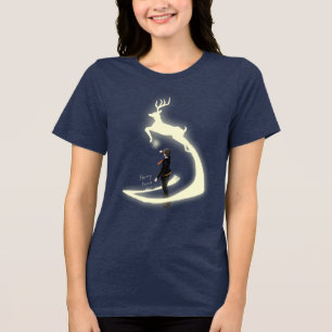 HARRY POTTER™ Patronus Schilderij Tri-Blend Shirt