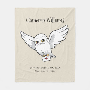 Harry Potter Persoonlijke Hedwig Fleece Deken