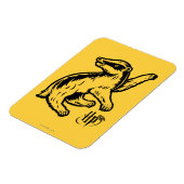 Harry Potter | Pictogram Hufflepuff-badger Magneet (Linkerzijde)