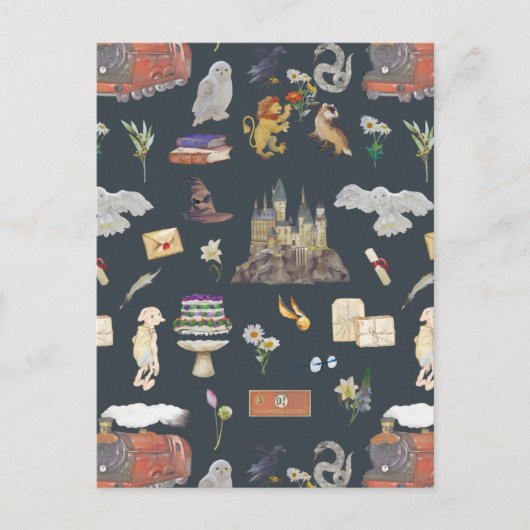 HARRY POTTER™ | Pictogrampatroon Briefkaart (Voorkant)