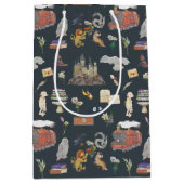 HARRY POTTER™ | Pictogrampatroon Medium Cadeauzakje (Voorkant)