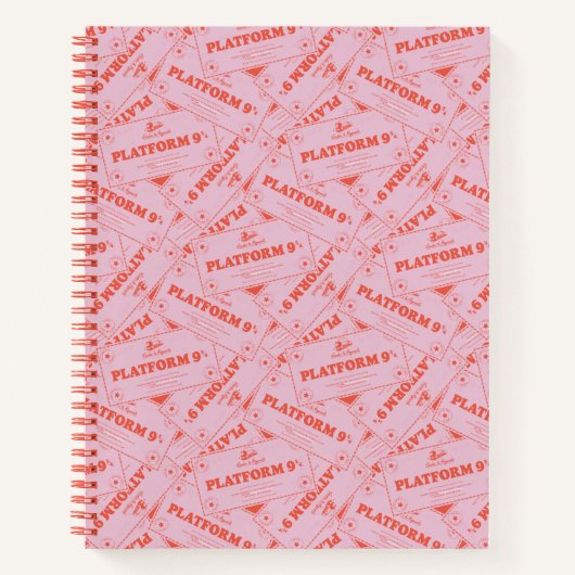 HARRY POTTER™ | Platforn 9 3/4 Tickets Notitieboek (Voorkant)