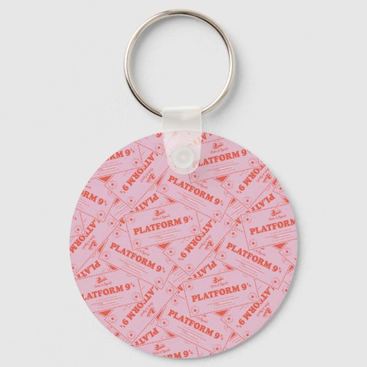 HARRY POTTER™ | Platforn 9 3/4 Tickets Sleutelhanger (Voorkant)