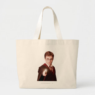 Harry Potter Points Wand Grote Tote Bag