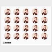 Harry Potter Points Wand Ronde Sticker (Vel)