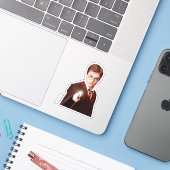 Harry Potter Points Wand Sticker (Laptop met iPhone)