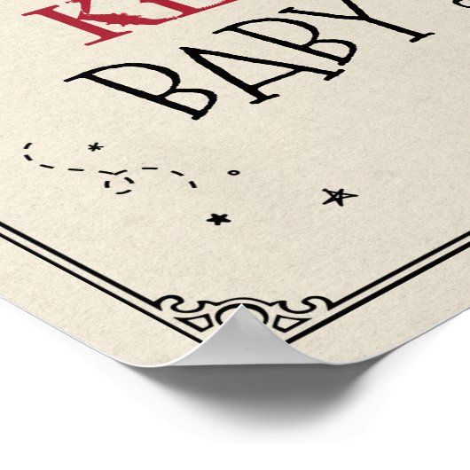 Harry Potter | Poster du Baby shower Hedwig (Coin)