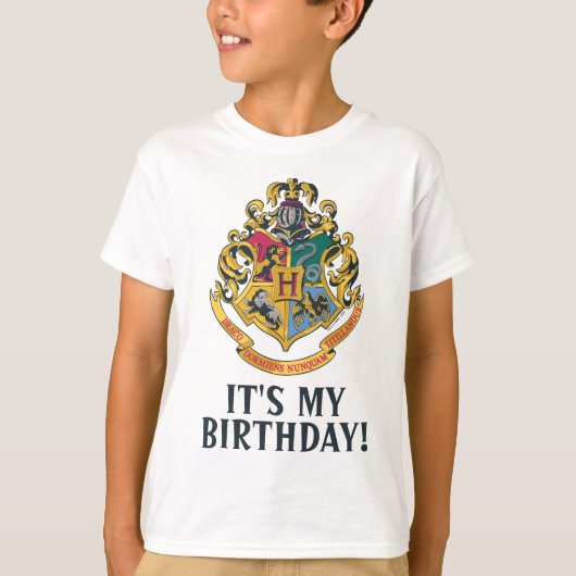 Harry Potter | Poudlard - T-Shirt d'anniversaire (Devant)