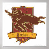 Harry Potter | QUIDDITCH™ Seeker Crest Poster (Voorkant)