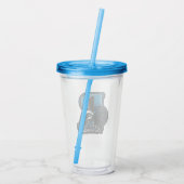 HARRY POTTER™ | RAVENCLAW™ Athletic Badge Acryl Drinkbeker (Achterkant)