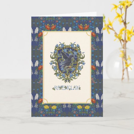 HARRY POTTER™ | RAVENCLAW™ Crest Kaart (Gele Bloem)