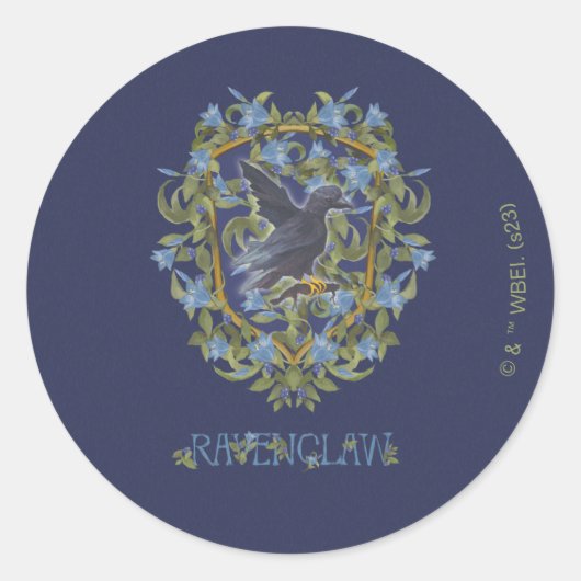 HARRY POTTER™ | RAVENCLAW™ Crest Ronde Sticker (Voorkant)