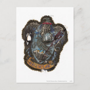 Harry Potter   Ravenclaw Crest - vernietigd Briefkaart