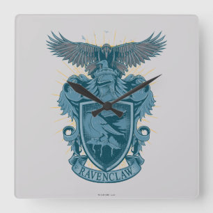 Harry Potter   Ravenclaw Crest Vierkante Klok