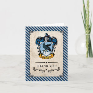 Harry Potter Ravenclaw Dank je wel Bedankkaart