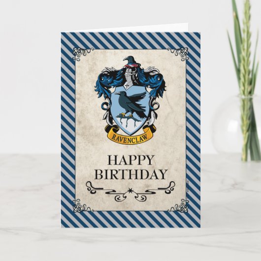 Harry Potter | Ravenclaw Happy Birthday Kaart (Voorkant)