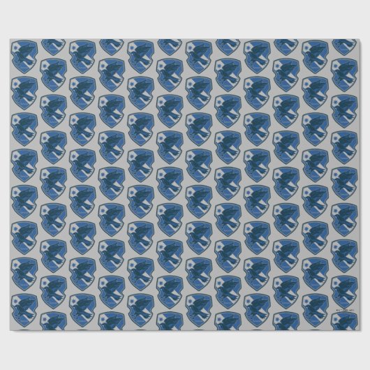 Harry Potter | Ravenclaw House Pride Crest Cadeaupapier (Vlak)