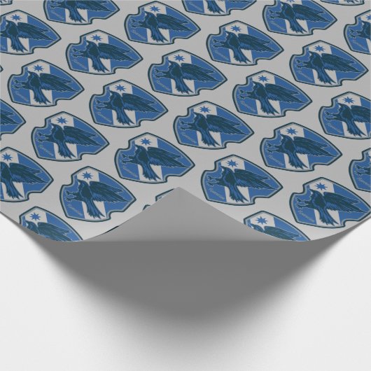 Harry Potter | Ravenclaw House Pride Crest Cadeaupapier (Hoek)