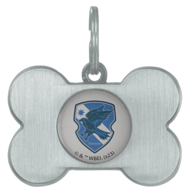 Harry Potter | Ravenclaw House Pride Crest Huisdieren Naamplaatje (voorkant)