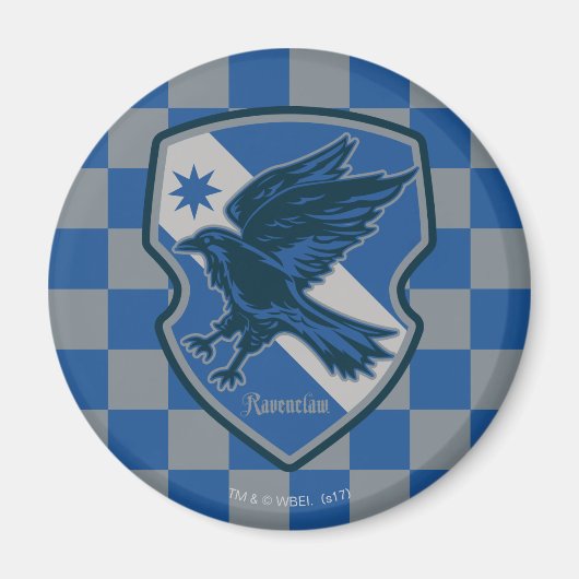 Harry Potter | Ravenclaw House Pride Crest Magneet (Voorkant)