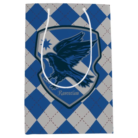 Harry Potter | Ravenclaw House Pride Crest Medium Cadeauzakje (Voorkant)