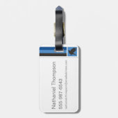 Harry Potter | Ravenclaw House Pride Graphic Bagagelabel (Achterkant verticaal)