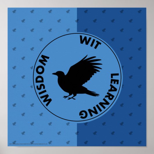 Harry Potter | RAVENCLAW™ House Traits Graphic Poster (Voorkant)