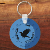 Harry Potter | RAVENCLAW™ Huis Eigenschappen Grafi Sleutelhanger (Voorkant)