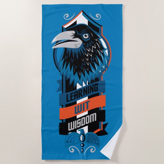 Harry Potter | RAVENCLAW™ Huisembleem Strandlaken (Voorkant)