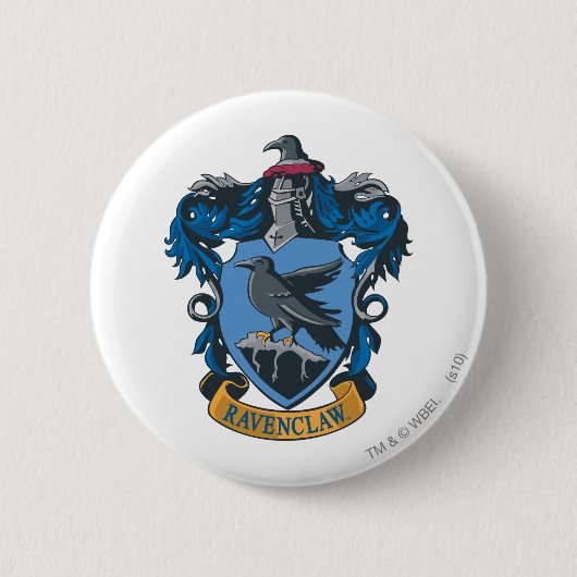 Harry Potter | Ravenclaw-karton Ronde Button 5,7 Cm (Voorkant)