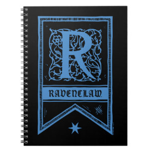 Harry Potter   Ravenclaw Monogram Banner Notitieboek