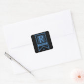 Harry Potter | Ravenclaw Monogram Banner Vierkante Sticker (Envelop)