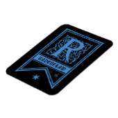 Harry Potter | Ravenclaw Monogram Vlag Magneet (Linkerzijde)