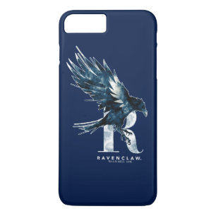 Harry Potter   RAVENCLAW™ Raven-Waterverf iPhone 8 Plus / 7 Plus Hoesje