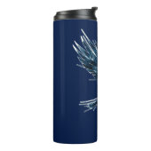 Harry Potter| RAVENCLAW™ Raven-Waterverf Thermosbeker (Gedraaid links)