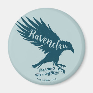 Harry Potter   RAVENCLAW™ Silhouette Typografie Magneet