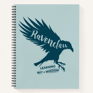 Harry Potter   RAVENCLAW™ Silhouette Typografie Notitieboek