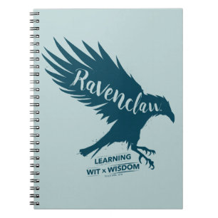 Harry Potter   RAVENCLAW™ Silhouette Typografie Notitieboek