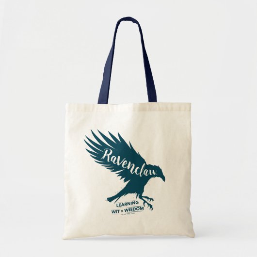 Harry Potter | RAVENCLAW™ Silhouette Typografie Tote Bag (Voorkant)