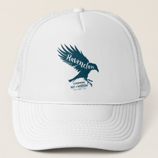 Harry Potter | RAVENCLAW™ Silhouette Typografie Trucker Pet (Voorkant)