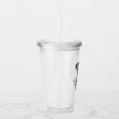 Harry Potter | Retro Hogwarts Crest Acryl Drinkbeker (Rechts)