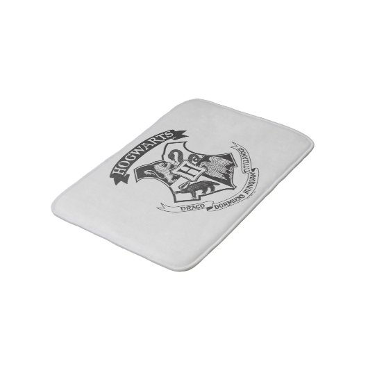 Harry Potter | Retro Hogwarts Crest Badmat (Gekanteld)