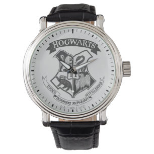 Harry Potter   Retro Hogwarts Crest Horloge