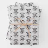 Harry Potter | Retro Hogwarts Crest Inpakpapier Vel (In situ)