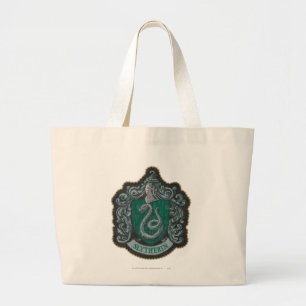 Harry Potter   Retro indrukwekkend Slytherin Wapen Grote Tote Bag