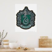 Harry Potter | Retro Mighty Slytherin Crest Poster (Keuken)