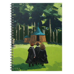 HARRY POTTER™, Ron, & Hermione bij Hagrids Hut Notitieboek
