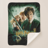 Harry Potter Ron Hermione Dobby Groepsfoto