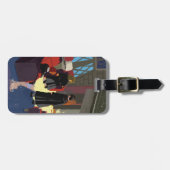 HARRY POTTER™, Ron & Hermione in Common Room Bagagelabel (Voorkant horizontaal)