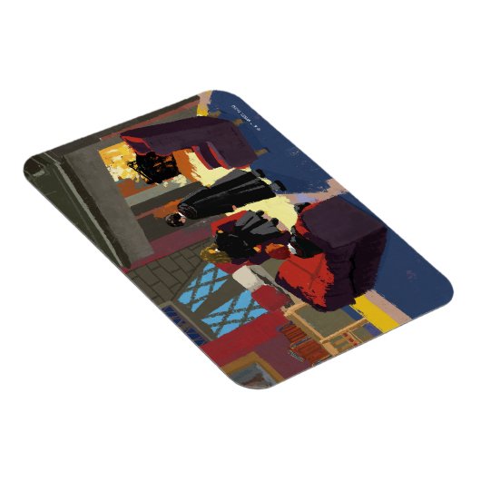 HARRY POTTER™, Ron & Hermione in Common Room Magneet (Rechterzijde)